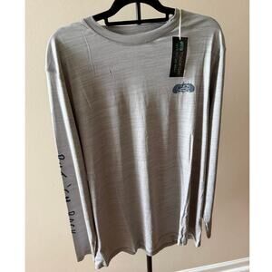 Toadfish Performance Gray Long Sleeve Size XL